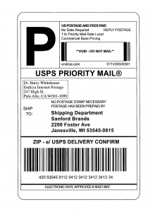 USPS Shipping Label
